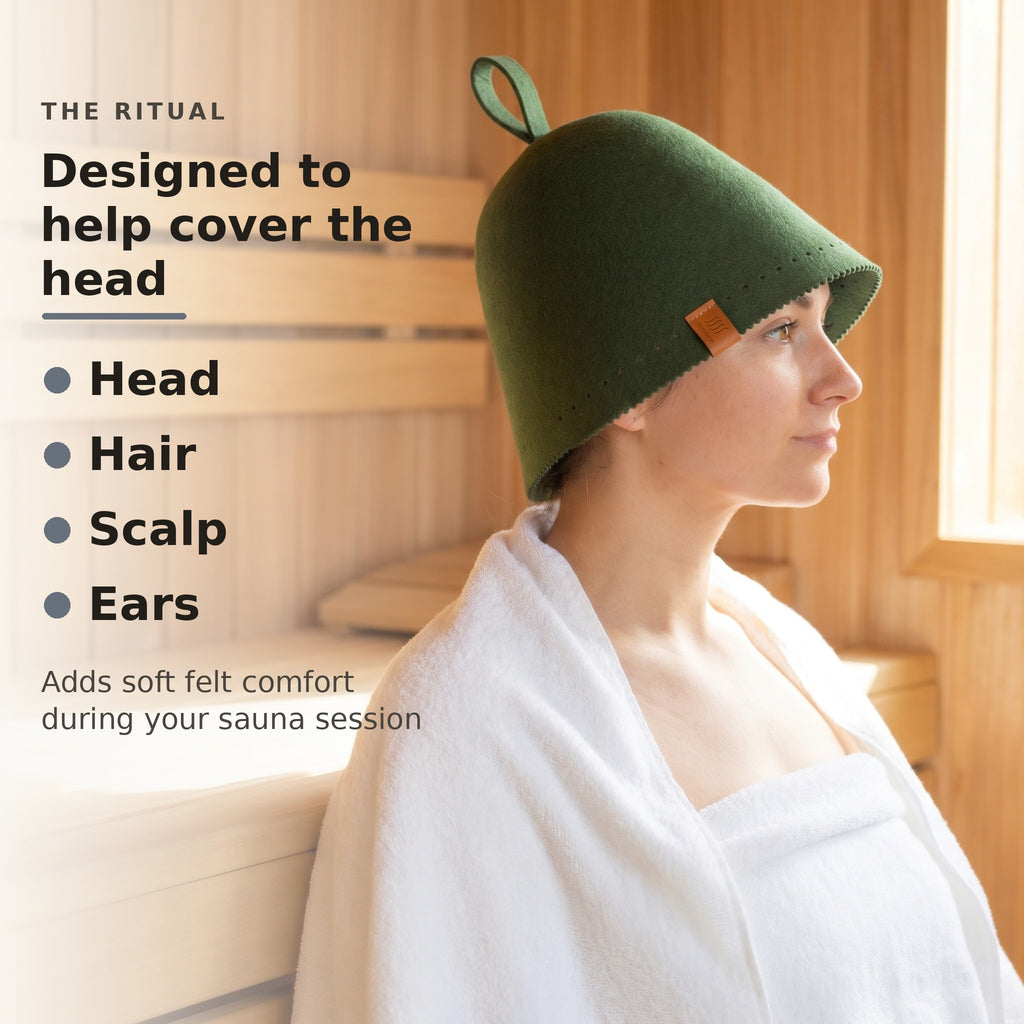 The Merino Wool Sauna Hat Collection