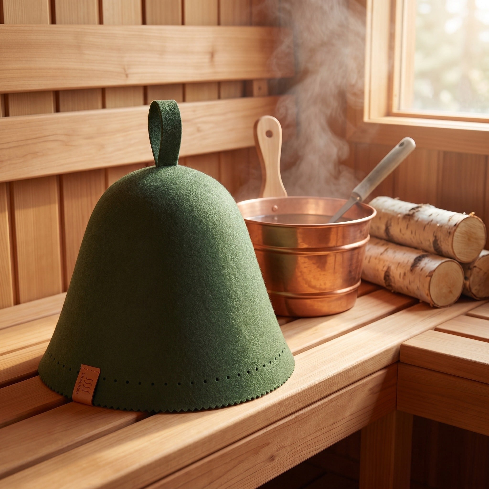 The Merino Wool Sauna Hat Collection