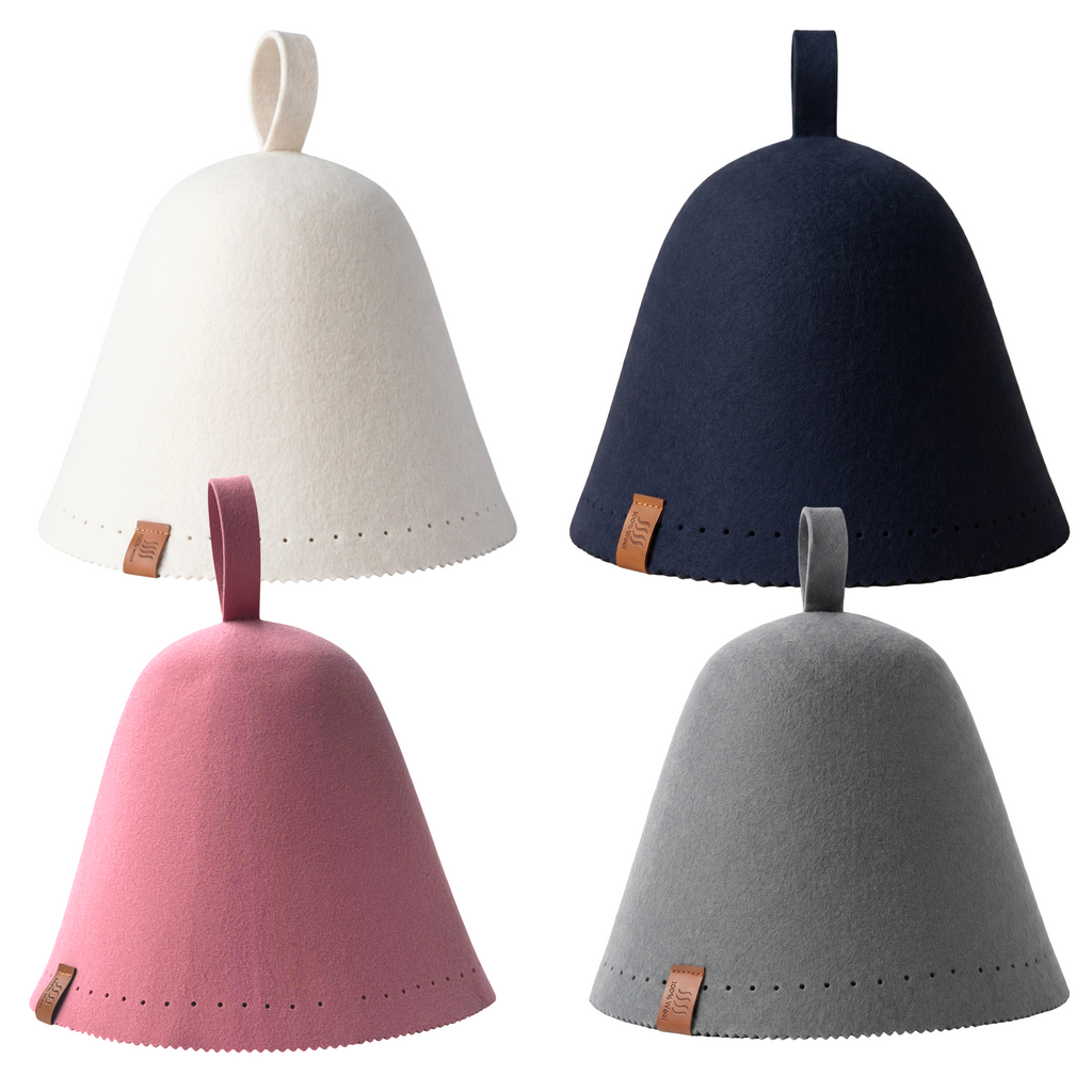 The Merino Wool Sauna Hat Collection