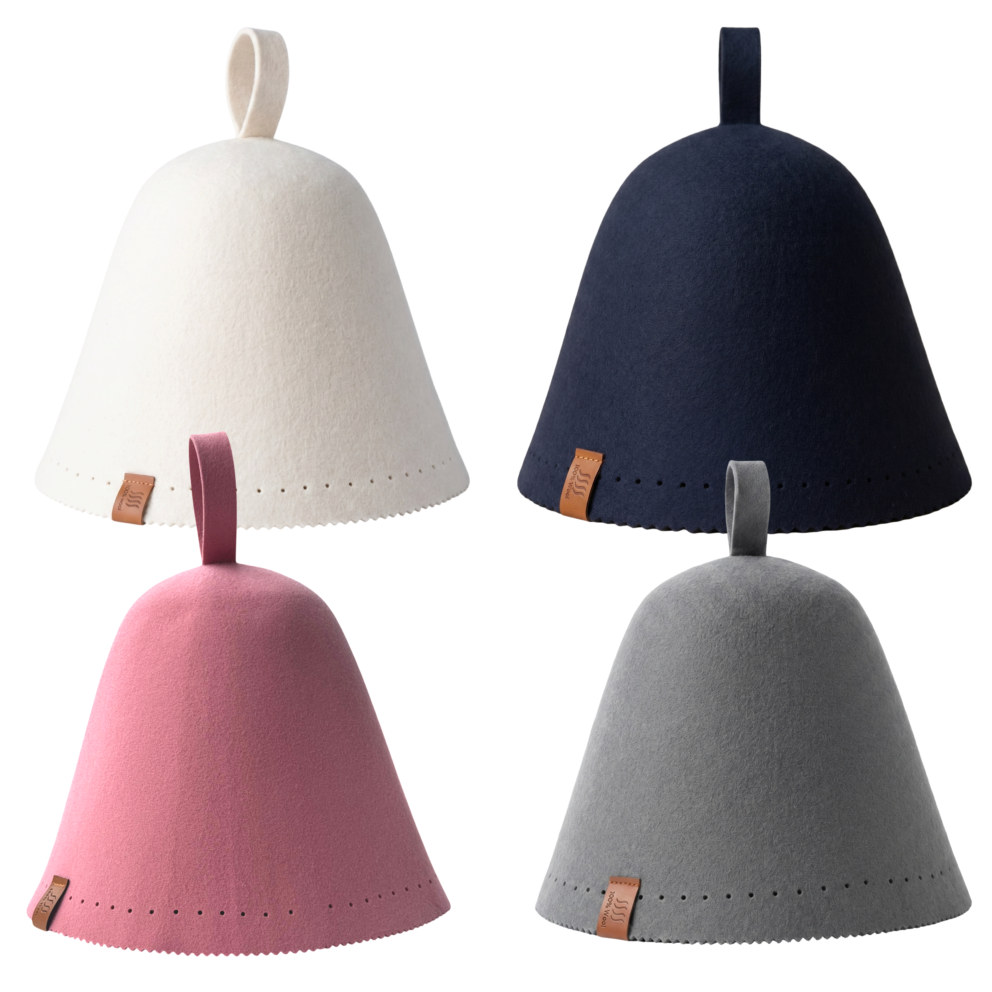The Merino Wool Sauna Hat Collection