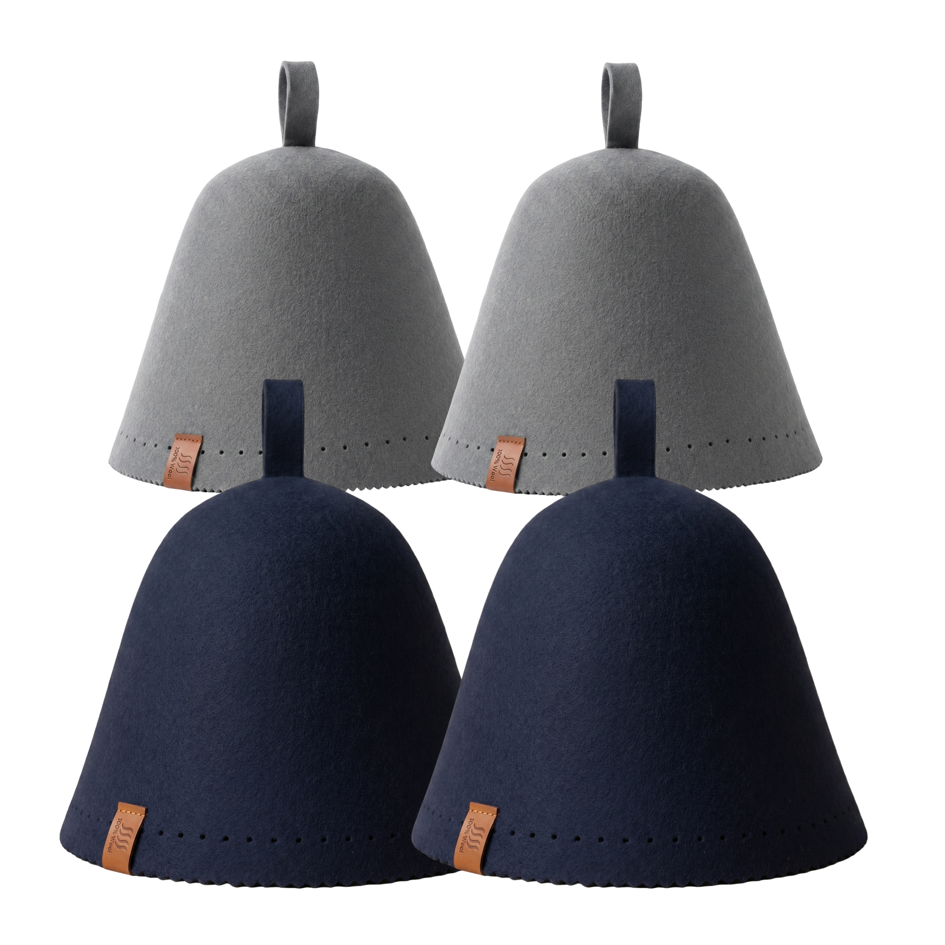 The Merino Wool Sauna Hat Collection
