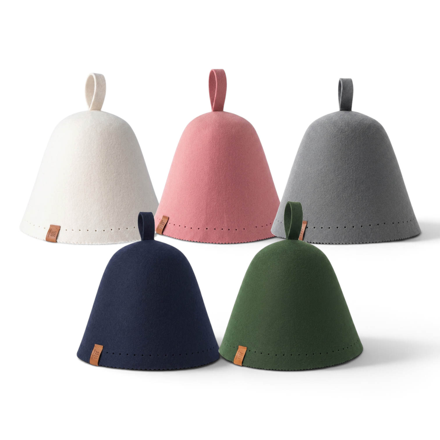The Merino Wool Sauna Hat Collection